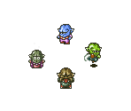 Prévia de Blue Imp, Green Imp, Mud Imp & Stone Imp
